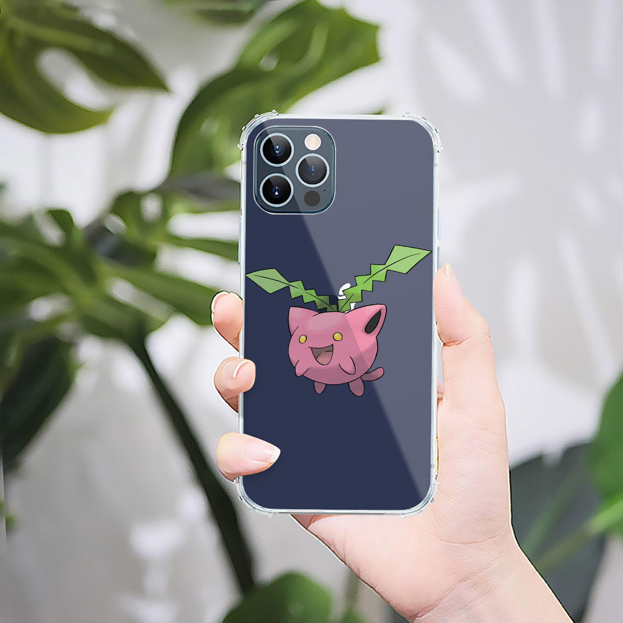 （画像用） ポケットモンスター Pokémon 【iPhone 12シリーズ対応】透明スマホケース（クリアソフトケース）